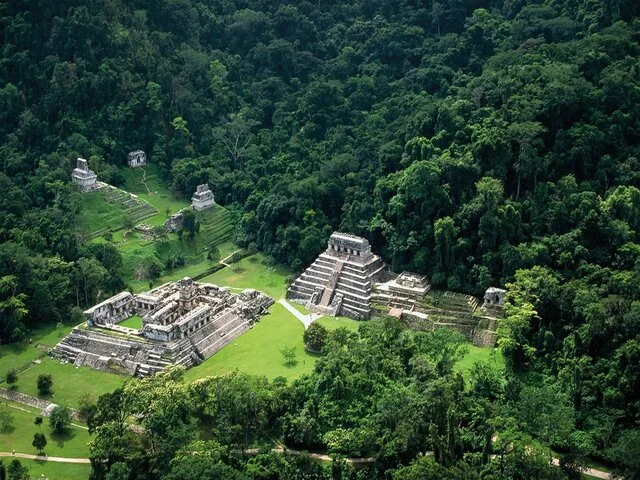 Sitio Arqueológico de Palenque en el Tren Maya
