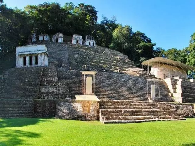 Sitio Arqueológico de Bonampak en la Ruta del Tren Maya