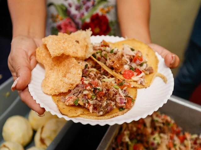 Tacos de Chicharra Mérida