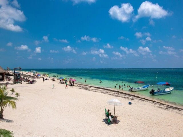Playa Ojo de Agua Puerto Morelos