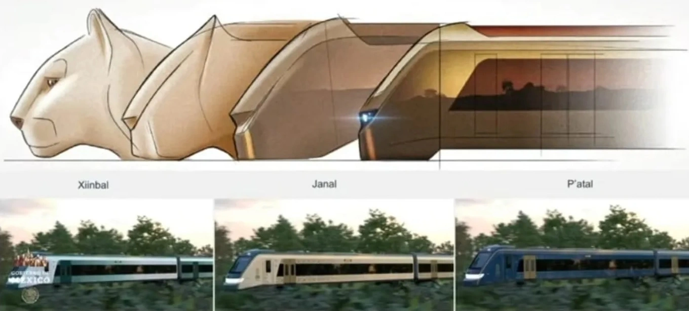 Diseño del Jaguar en el Tren Maya
