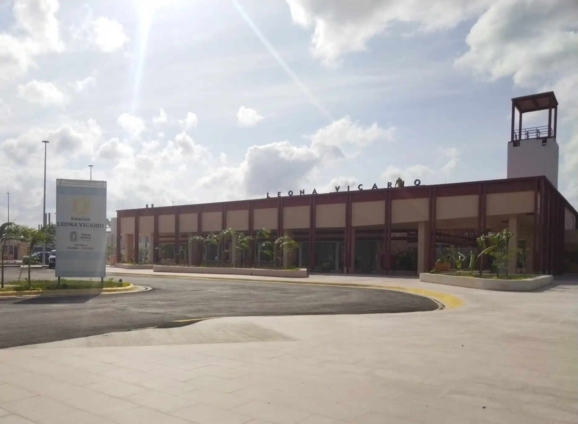 Paradero Leona Vicario Tren Maya