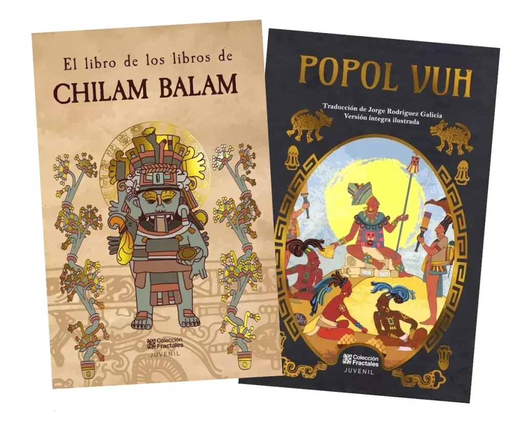 Libro Popol Vuh y Chilam Balam